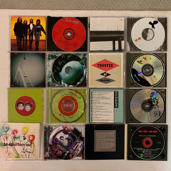 54-40 CD Lot - 9 Albums + Sampler | Canada Alt Rock 90s 00s - Picture 7 of 8